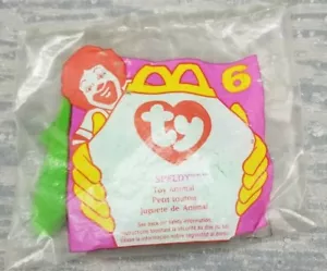 TY Mc Donald's Retired Teenie Beenie Baby Speedy #6 NEW/Sealed 1993 - Foto 1 di 2