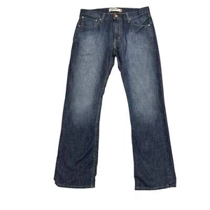 Levis 527 Jeans W36 L32 Mens Dark Blue Regular Bootcut Fit Vintage Denim - Picture 1 of 7