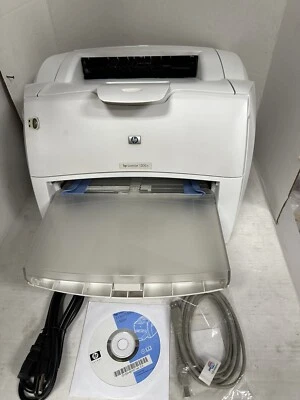 HP LaserJet 1300n Workgroup Laser Printer-w/CD, Grade A w/full tray/Solenoid Rpl - Image 1 of 4