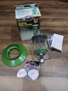 VINTAGE AMERICAN PROPANE LANTERN NO. 1022 WITH BOX & EXTRA MANTLES L@@K - Picture 1 of 8