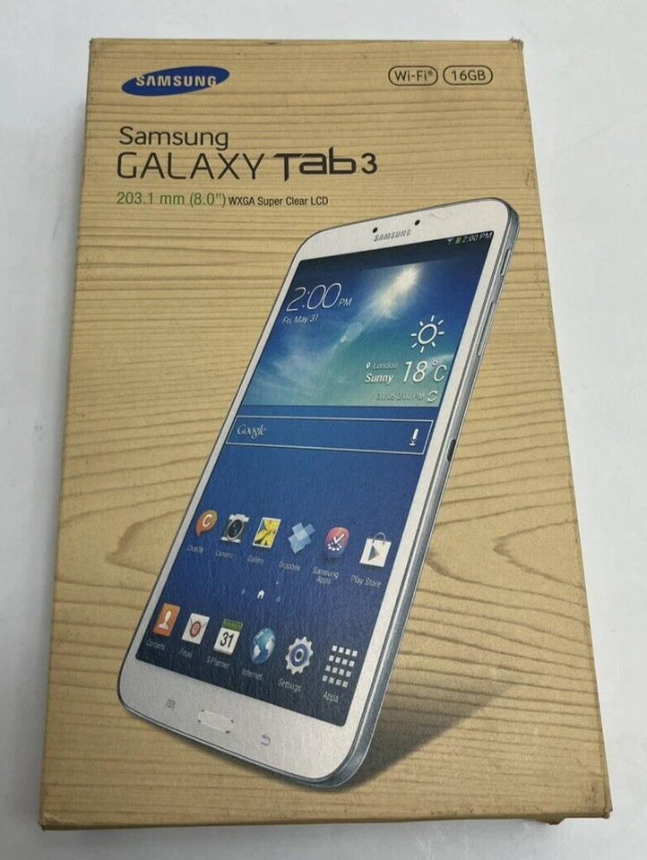 Samsung Galaxy Tab 3 SM-T310 16GB, Wi-Fi, 8Inch - White Ref:A123 - Image 1 of 4