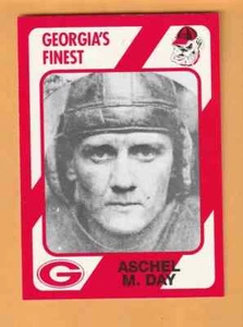 Ashel Day Georgia Bulldogs 1989 Card #22 Douglas GA - Picture 1 of 2