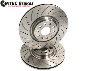 VW Golf MK7 2.0 R 2016- DSG 2015- Kombi Vorne Drill&gro Bremsscheiben 340mm - Bild 1 von 3