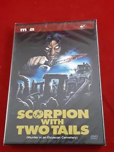 NEW• Scorpion With Two Tails AKA Murder in an Etruscan Cemetery (DVD) RARE MYA - Foto 1 di 2
