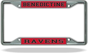 Marco de placa de matrícula Benedictine College RAVENS - Imagen 1 de 1