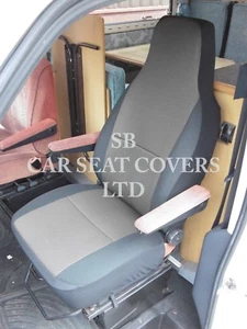 i-TO FIT FIAT DUCATO 2006 MOTORHOME SEAT COVERS, BRONZE MESH MH-077 - Picture 1 of 12