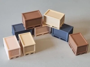 1/50 Scale Large Crates "Various Colours" - Picture 1 of 16