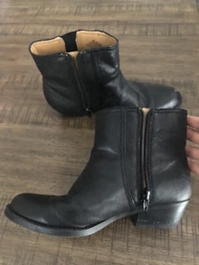 Nine West Women leather black ankle boot size 6 - Bild 1 von 6
