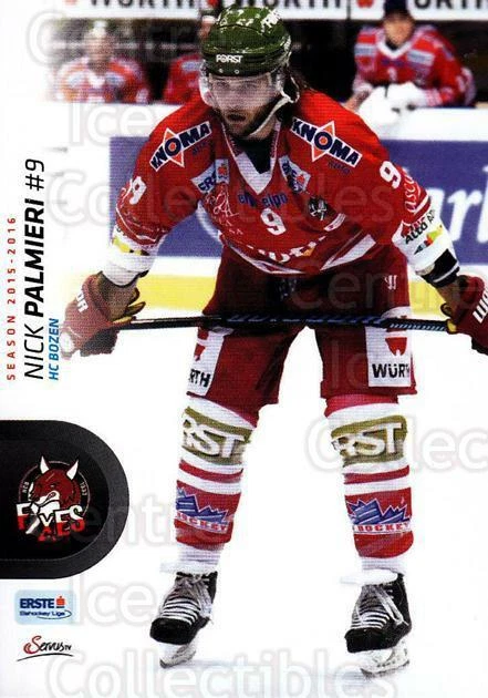 2015-16 Erste Bank Eishockey Liga EBEL #256 Nick Palmieri - Image 1 of 1