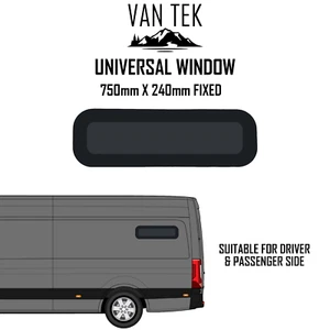 Cámper universal Mercedes Sprinter 170" ventana litera 750 mm x 240 mm - Imagen 1 de 3
