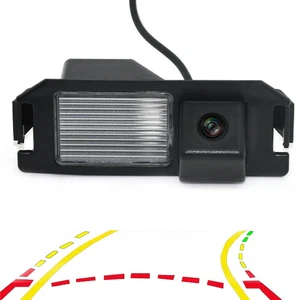 Variable Parking Line Dynamic Tracks Backup Camera For Hyundai i10 i20 2008~2015 - Picture 1 of 4