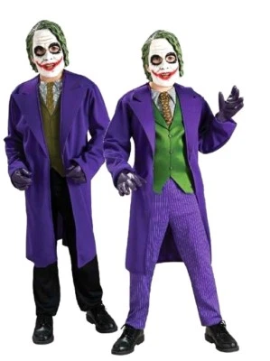 RUBIE'S Disfraz de Batman clásico + de lujo para niños THE JOKER niños de 4 a 14 años