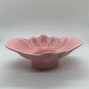 Vintage Miramar of California Ceramic Dish/Vase-Pink-1958-Mid Century Pottery - Picture 1 of 10