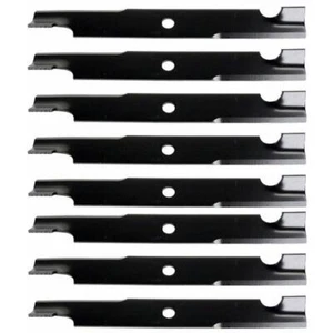 (8) Replacement 18" X 5/8" Notched Lawn Mower Blade Fits Multiple Makes & Models - Picture 1 of 5