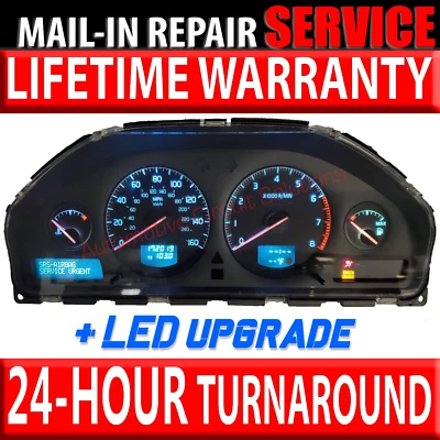 02+ VOLVO Instrument Gauge Cluster DIM + LEDs [REPAIR SERVICE] XC70 S60 V70 S80 - Image 1 of 4