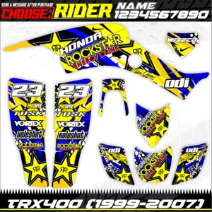 Compatible honda TRX400EX 400EX 1999-2007 Graphics Decals KIT Sticker 400 EX - Picture 1 of 2