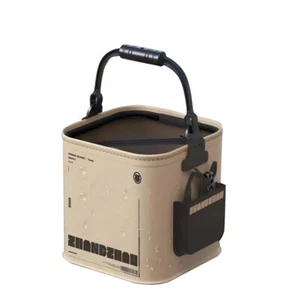 8L Collapsible Fishing Bucket Portable Fish Bucket Multifunctional EVA E4M8 - Picture 1 of 7
