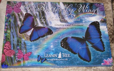 LEANIN TREE On Butterfly Wings~GREETING CARD ASSORTMENT #90776~1 ea 20 designs~ - Image 1 of 2