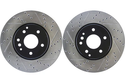 Par delantero de rotor de freno de disco Stoptech para Mercedes-Benz E320 1996-2003 (45952) Foto 1 de 4