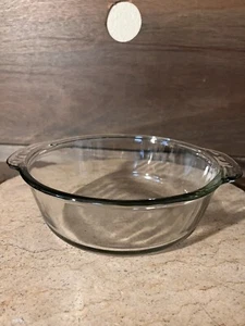 Vintage Fire King Anchor Hocking 448 2 Qt Casserole Baking Dish Glass - Picture 1 of 6