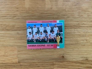 SIERRA LEONE 1990 MNH FOOTBALL WORLD CUP SQUAD ITALIA 90 CZECHOSLOVAKIA - Picture 1 of 1