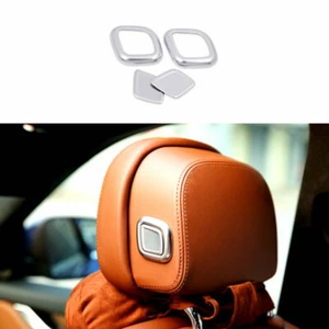 For Maserati Levante 2017-2021 ABS Silver Seat Headrest Button Switch Ring Decor - Bild 1 von 9