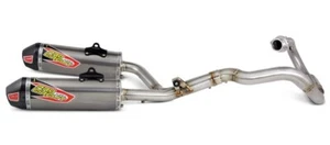 Sistema de escape doble de titanio Pro Circuit T-6 Honda CRF450R SE ADAPTA A 2013 A 2014 - Imagen 1 de 1