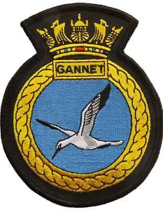 HMS Gannet Fleet Air Arm Embroidered Patch Badge - Official Licensed - LAST FEW - Picture 1 of 9