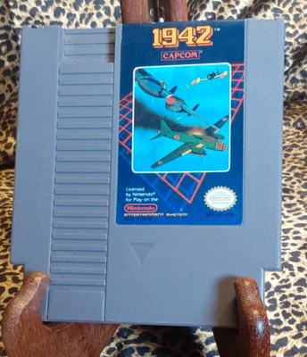 1942 by Capcom for the Nintendo Entertainment System-NOT TESTED - Image 1 of 4