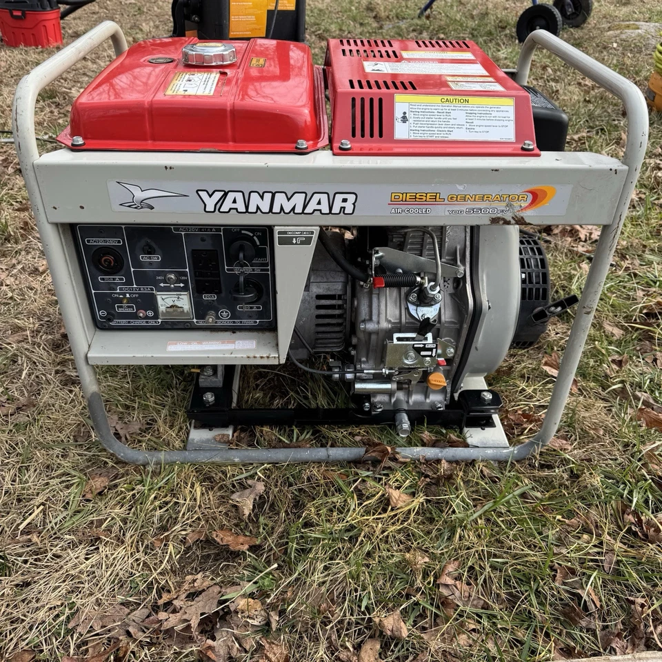 Yanmar 5500 watt generator - Image 1 of 4