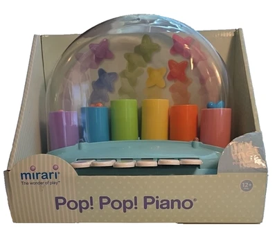 Mirami Pop! Pop! Piano Musical Toy Age 12 month Brand New - Image 1 of 3