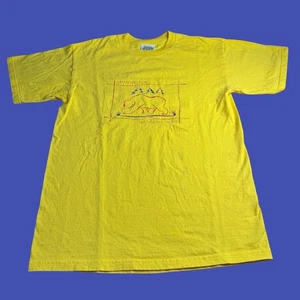 Camiseta bordada M del Parque Nacional de Yellowstone para hombre Fred Harvey Trading Co - Imagen 1 de 13