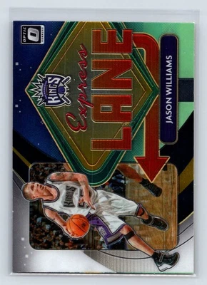 Jason Williams 2020-21 Donruss Optic #4 Express Lane Sacramento Kings 3-17 - Imagem 1 de 2
