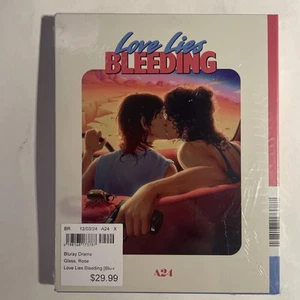 Love Lies Bleeding (Blu-ray, 2024) A24 Special Edition w/ Postcards - Picture 1 of 2