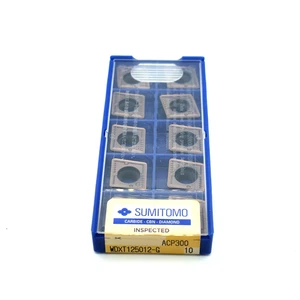 Sumitomo WDX Bohreinsätze Hartmetall Wendeschneidplatten WDXT125012-G ACP300 (10er Pack) - Bild 1 von 10