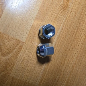 1/2"-20 Open End Bulge Acorn Radmuttern, 20 Stück 1/2 Kegelsitz Lugnuts Zink... - Bild 1 von 2