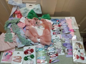 Lot of 24 Assorted Claire's Hair Clips & Bows - New With Tags & Showroom Samples - Picture 1 of 9