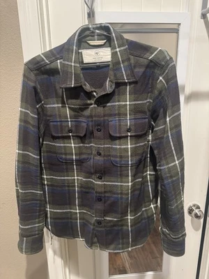 Brand New ROGUE TERRITORY FIELD SHIRT HB PLAID OLIVE Medium - Image 1 of 2