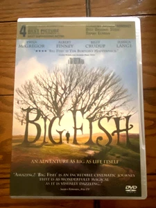 BIG FISH, DVD, EWAN McGREGOR / ALBERT FINNEY /JESSICA LANG - Picture 1 of 1