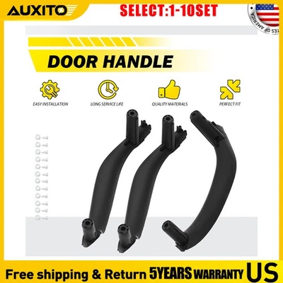 Отделка внутренней дверной ручки для BMW X5 F15 X6 F16 2014-2018 черная 3-30X - Изображение 1 из 4