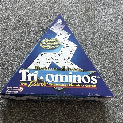 Tri-ominos Deluxe Edition The Classic Triangular Domino Game 100% Complete - Image 1 of 3