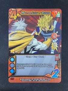 Mentor Legacy Punch (MHA-PU02 P 9/12) My Hero Academia - Picture 1 of 2
