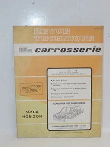 SIMCA Horizon - Revue Technique Carrosserie - Picture 1 of 2
