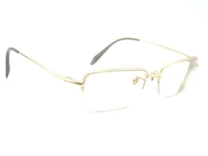 Mario Valentino MV 220 Titan P Gold Eyeglass Frames 53 17 140 - Picture 1 of 9