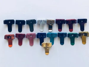 Double Pen Clip on Pen Holder - 15 SPECIAL COLOURS - Nurse Doctor Police Pilot - Picture 1 of 26