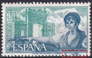 España 1968 Edifil 1865 VARIEDAD punto azul en huella (8) - Imagen 1 de 1