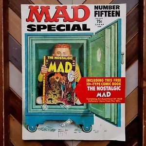 Vintage MAD SPECIAL #15 VG/FN (EC 1974) Includes 10-cent NOSTALGIC MAD Comic #3 - Picture 1 of 6