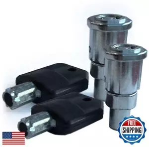Lock and Key for Classic Gumball Machine - Vending Machines Top Lid Tubular K - Picture 1 of 5