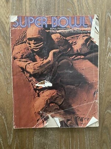 Super Bowl V Football Program Baltimore Colts Dallas Cowboys Orange Bowl Miami - Picture 1 of 6