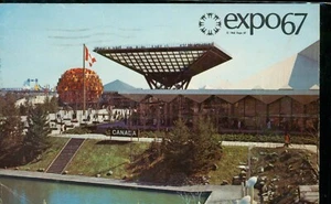 Postal Expo 67 Montreal Canadá c1967 cromada - Imagen 1 de 2